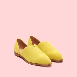 Frye and Co Fenn D'orsay Slip On Suede Loafer